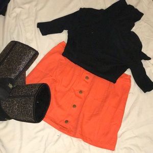 Orange Skirt